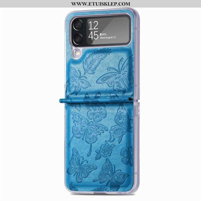 Etui do Samsung Galaxy Z Flip 4 Etui Folio Ćma W Nocy